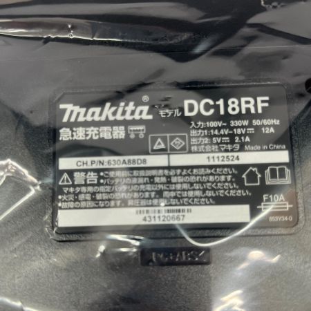  MAKITA マキタ 急速充電器 14.4-18V DC18RF ブラック 未使用品