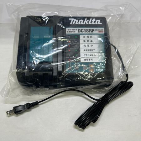  MAKITA マキタ 急速充電器 14.4-18V DC18RF ブラック 未使用品