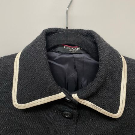 LEONARD レオナール レディース  ジャケット size9AR ブラック