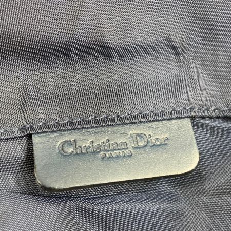  Christian Dior クリスチャンディオール トロッター サドル ポーチ 小物入れ コスメポーチ ネイビー