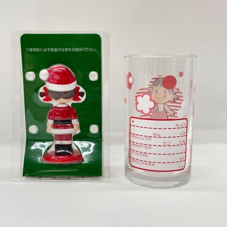   不二家 ペコちゃん ミニフィギュア 置物等 13個セット クリスタル 陶器 グラス