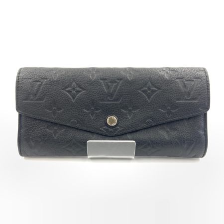  LOUIS VUITTON ルイヴィトン モノグラム アンプラント ポルトフォイユ キュリユーズ 二つ折り 長財布 M60287 ブラック 小銭入れ欠品 現状渡し