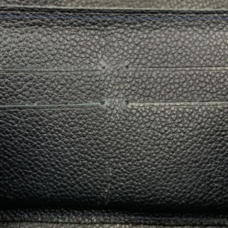  LOUIS VUITTON ルイヴィトン モノグラム アンプラント ポルトフォイユ キュリユーズ 二つ折り 長財布 M60287 ブラック 小銭入れ欠品 現状渡し