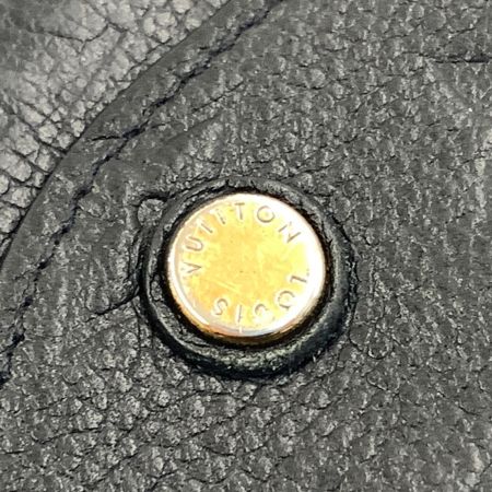 LOUIS VUITTON ルイヴィトン モノグラム アンプラント ポルトフォイユ キュリユーズ 二つ折り 長財布 M60287 ブラック 小銭入れ欠品 現状渡し