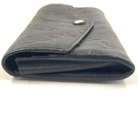  LOUIS VUITTON ルイヴィトン モノグラム アンプラント ポルトフォイユ キュリユーズ 二つ折り 長財布 M60287 ブラック 小銭入れ欠品 現状渡し
