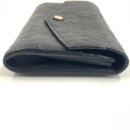  LOUIS VUITTON ルイヴィトン モノグラム アンプラント ポルトフォイユ キュリユーズ 二つ折り 長財布 M60287 ブラック 小銭入れ欠品 現状渡し
