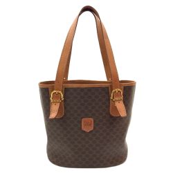 CELINE セリーヌ セリーヌ マカダム トート バッグ M13012 ブラウン Bランク