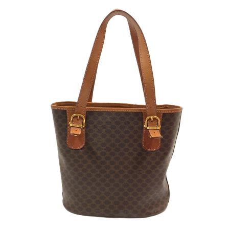 CELINE セリーヌ セリーヌ マカダム トート バッグ M13012 ブラウン