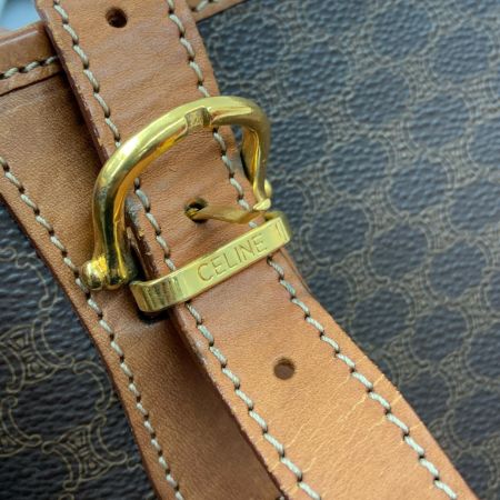CELINE セリーヌ セリーヌ マカダム トート バッグ M13012 ブラウン