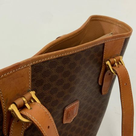 CELINE セリーヌ セリーヌ マカダム トート バッグ M13012 ブラウン