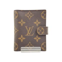 〇〇 LOUIS VUITTON ルイヴィトン モノグラム アジェンダ ミニ 手帳カバー R20007 ブラウン Bランク