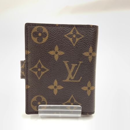  LOUIS VUITTON ルイヴィトン モノグラム アジェンダ ミニ 手帳カバー R20007 ブラウン