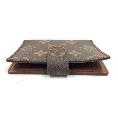  LOUIS VUITTON ルイヴィトン モノグラム アジェンダ ミニ 手帳カバー R20007 ブラウン
