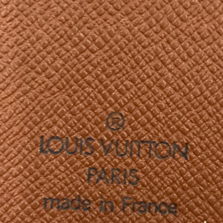  LOUIS VUITTON ルイヴィトン モノグラム アジェンダ ミニ 手帳カバー R20007 ブラウン