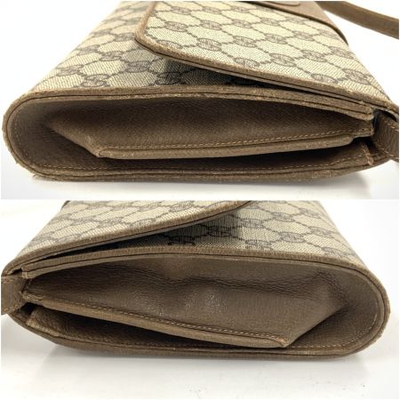  GUCCI グッチ オールドグッチ GG GG柄 ショルダーバッグ ベージュ x ブラウン 現状渡し ジャンク品