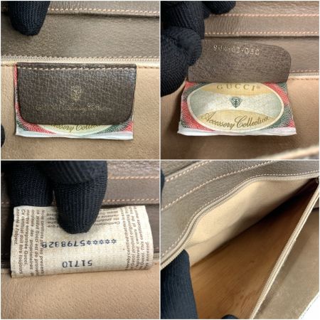  GUCCI グッチ オールドグッチ GG GG柄 ショルダーバッグ ベージュ x ブラウン 現状渡し ジャンク品