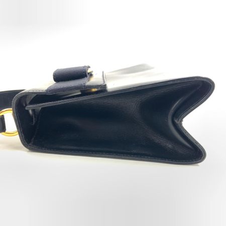  Ferragamo フェラガモ ヴァラ リボン 2way ハンドバッグ  BW-215677 ブラック ショルダーストラップ欠品