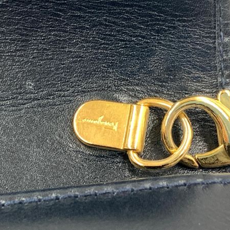  Ferragamo フェラガモ ガンチーニ チェーン ショルダーバッグ AQ214732 ブラック 現状渡し ジャンク品