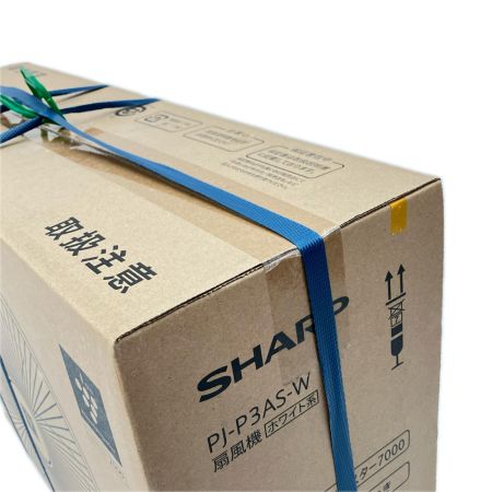  SHARP シャープ リビングファン プラズマクラスター 扇風機 DJ-P3AS-W 未開封品