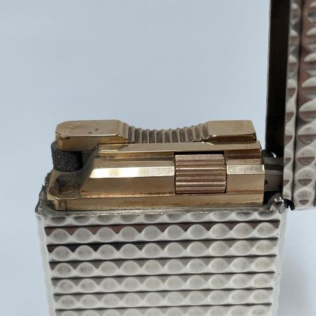 S.T.Dupont エステーデュポン ライン1  ショート ガスライター 着火確認済  シルバー