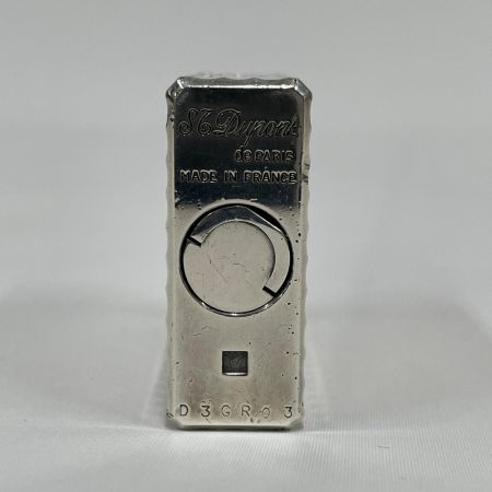 S.T.Dupont エステーデュポン ライン1  ショート ガスライター 着火確認済  シルバー