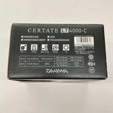  DAIWA ダイワ CERTATE 19セルテート LT4000-C 060052 スピニングリール