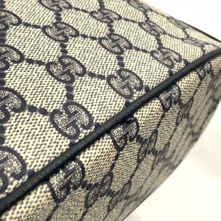  GUCCI グッチ GG GGスプリーム シェリーライン オールドグッチ ショルダーバッグ 41.02.034 ネイビー 現状渡し ジャンク品
