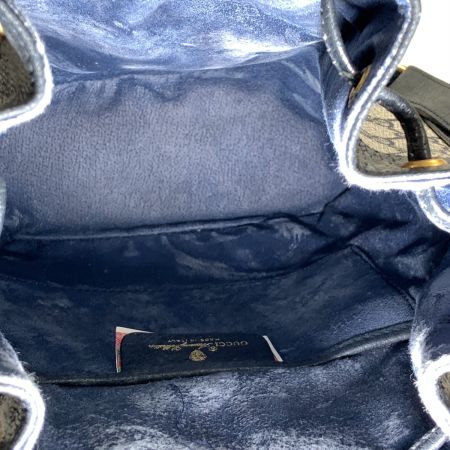  GUCCI グッチ GG GGスプリーム シェリーライン オールドグッチ ショルダーバッグ 41.02.034 ネイビー 現状渡し ジャンク品