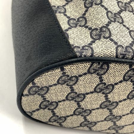 GUCCI グッチ GG GGスプリーム シェリーライン オールドグッチ ショルダーバッグ 41.02.034 ネイビー 現状渡し ジャンク品