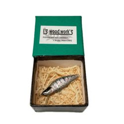〇〇 I's wood work's アイズウッドワークス 葉月45S ルアー ミノー 未使用品 Sランク