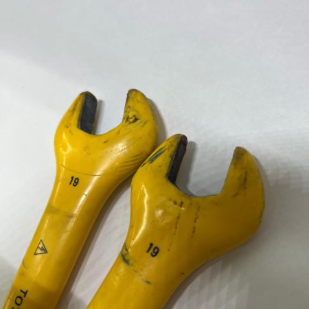  TOTSU 絶縁工具 TOTSU 7.8.13.17.19各2本セット 程度C AC100V イエロー