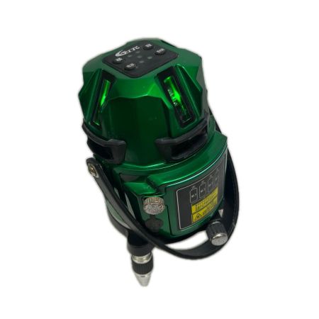  テクノ販売 レーザー墨出し器プラチナグリーンレーザー 受光機付き LTC-GX910PD グリーン 程度C