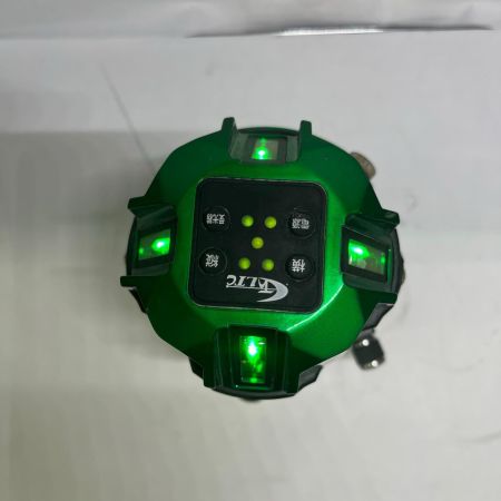  テクノ販売 レーザー墨出し器プラチナグリーンレーザー 受光機付き LTC-GX910PD グリーン 程度C