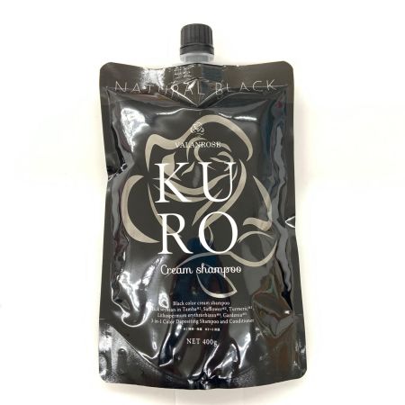  VALANROSE バランローズ KUROクリームシャンプー ナチュラルブラック 400g 未開封品