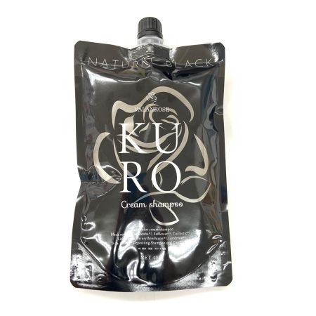  VALANROSE バランローズ KUROクリームシャンプー ナチュラルブラック 400g 未開封品