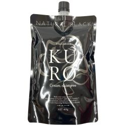 〇〇 VALANROSE バランローズ KUROクリームシャンプー ナチュラルブラック 400g Nランク