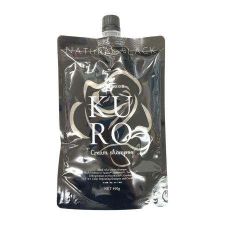  VALANROSE バランローズ KUROクリームシャンプー ナチュラルブラック 400g 未開封品