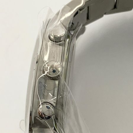  EMPORIO ARMANI エンポリオアルマーニ クロノグラフ クォーツ 腕時計  AR2448 シルバー x ネイビー 未使用