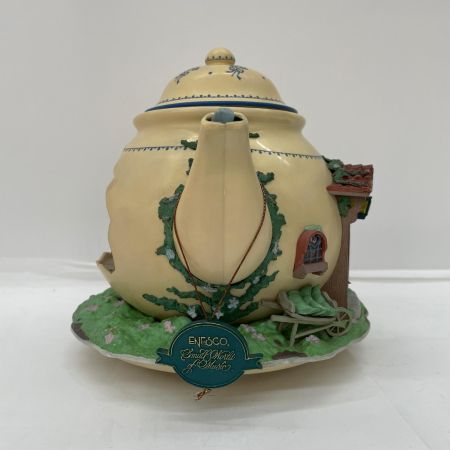  ENESCO エネスコ オルゴール Teapot ティーポット バンガロー ネズミの家族