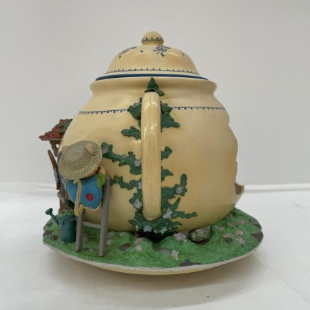  ENESCO エネスコ オルゴール Teapot ティーポット バンガロー ネズミの家族