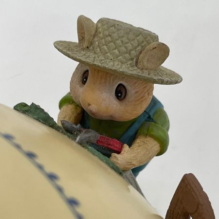  ENESCO エネスコ オルゴール Teapot ティーポット バンガロー ネズミの家族
