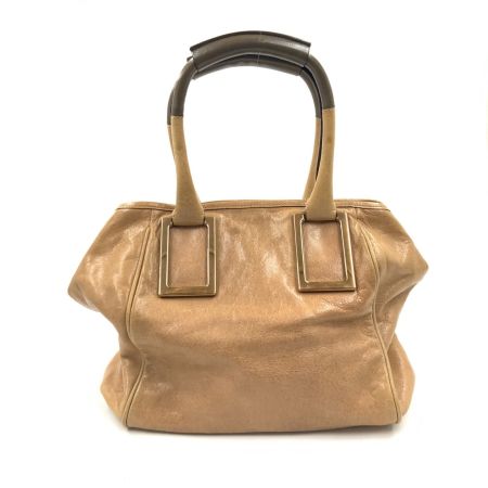  Chloe クロエ レザー エテル ハンドバッグ トートバッグ ベージュ 現状渡し 