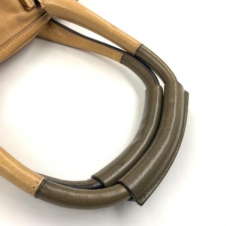  Chloe クロエ レザー エテル ハンドバッグ トートバッグ ベージュ 現状渡し 