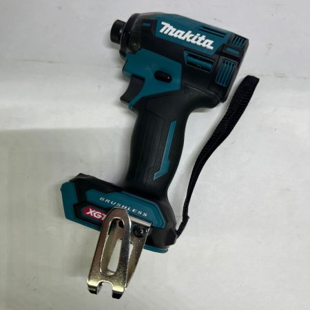  MAKITA マキタ 充電式インパクトドライバ 40Vmax2.5Ah バッテリ2本・充電器・ケース付 TD002GRDX ブルー 未使用品