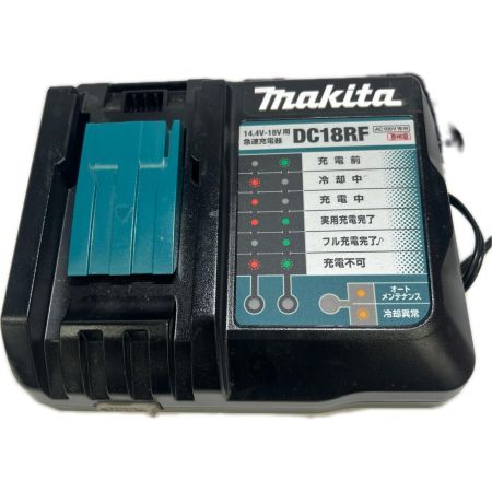  MAKITA マキタ 充電式インパクトドライバ 18V 6Ah バッテリ1本(充電回数78回） 充電器 付 TD172DRGX ブルー 程度Ｂ