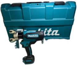 〇〇 MAKITA マキタ 充電式圧着機 充電器・充電池1個・ケース付 コードレス式 18v 6.0Ah TC300DRG 未使用品 Sランク