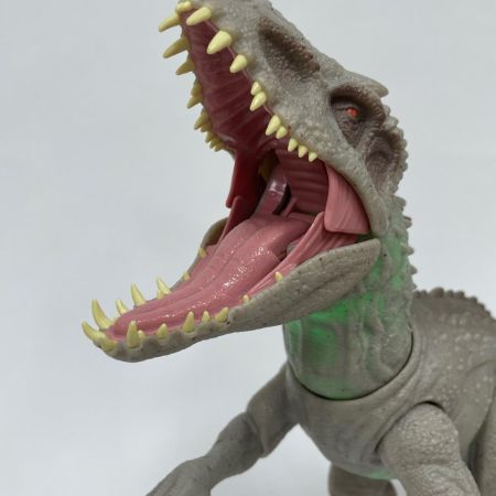  MATTEL ジュラシックワールド スーパーアクション! ひかるインドミナス・レックス HNT63