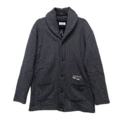 O.C CREW オーシークルー メンズ ジャケット ヘリンボーン柄 sizeXL ネイビー Aランク