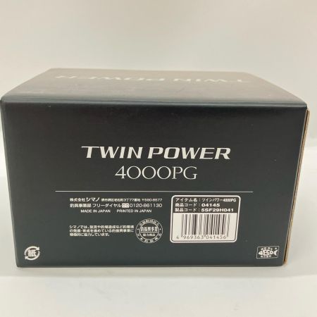 SHIMANO シマノ TWIN POWER 20ツインパワー 4000PG 04145 スピニングリール