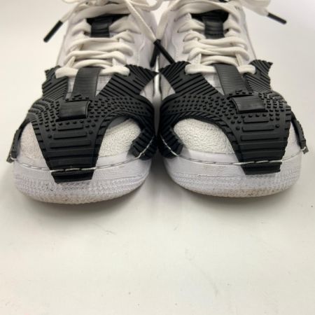  NIKE ナイキ NDSTRKT AIR FORCE 1 WHITE BLACK  23.5cm スニーカー  ホワイト x ブラック